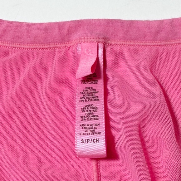 SKIMS Cotton Rib Onesie in Sugar Pink - Picture 6 of 6